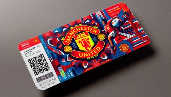 Designer-36 MUSCJO Amman TICKET - Southampton VS Manchester United